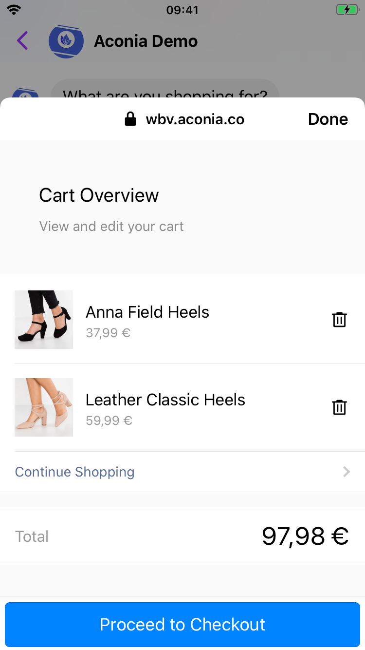Webview screenshot
